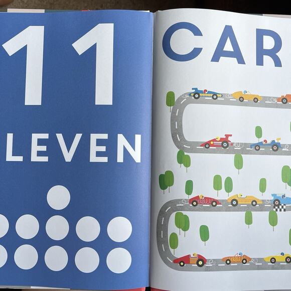 Numbers Illustrated Childrens Book by Fiona Powers Hardcover - Picture 3 of 7